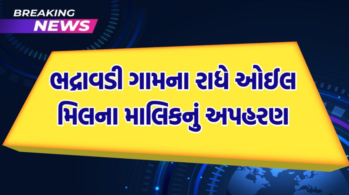 ઓઈલ મિલના માલિકનું અપહરણ